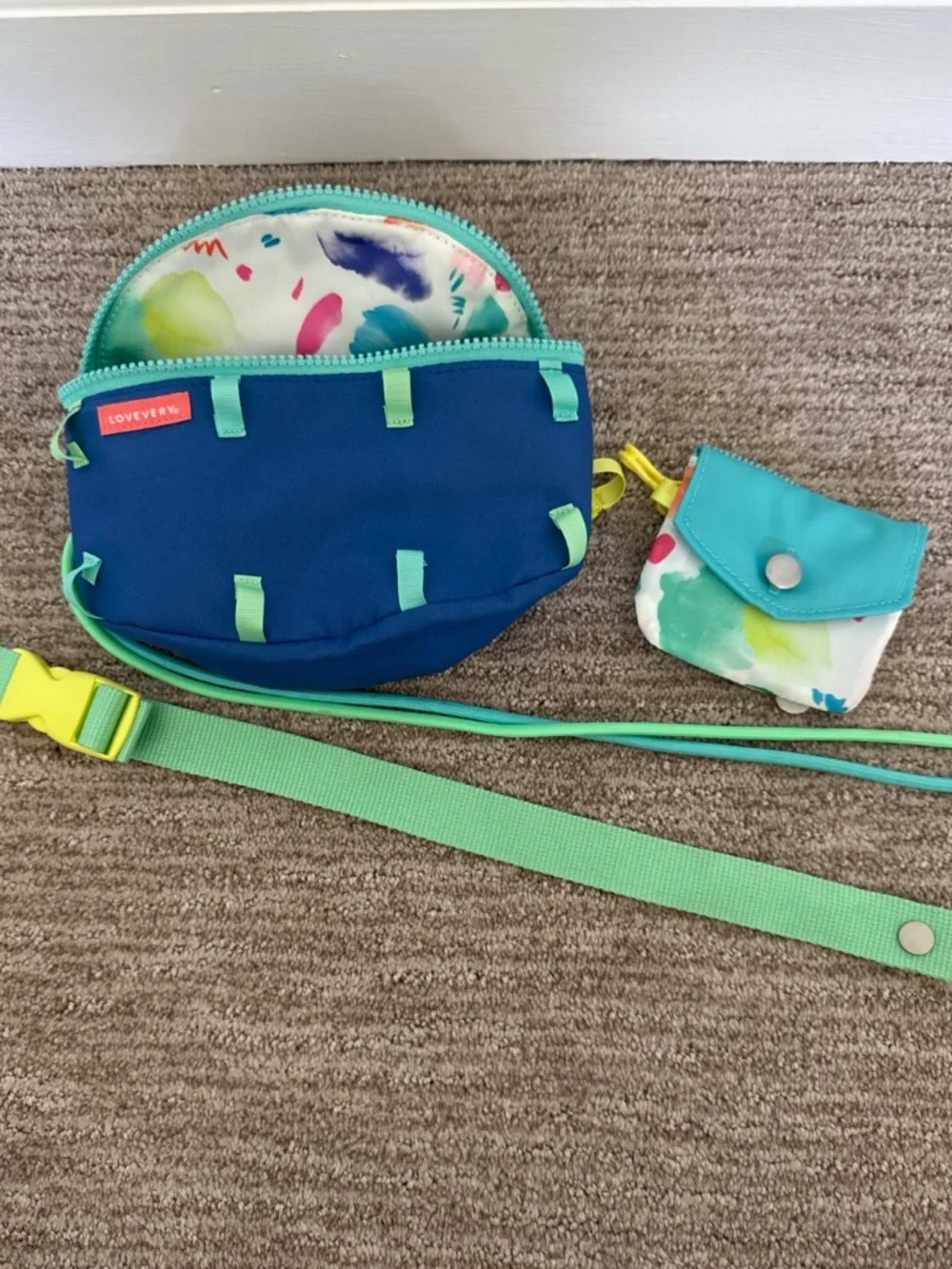 LOVEVERY | Buckle & Lacing Waist Bag